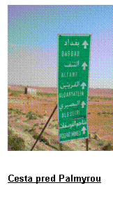 Textové pole:  

Cesta pred Palmyrou 

